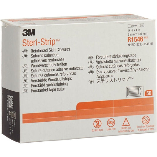 Steri-Strip Sutura Cutanea Reforzada 6 mm x 100 mm R1546